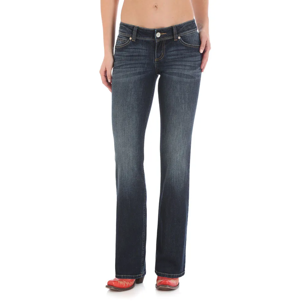 07MWZGS Wrangler Women's Retro Sadie Low Rise Jean - Dark Blue