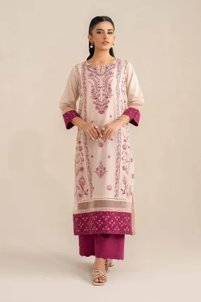 2 Piece - Embroidered Suit - KFS25-35