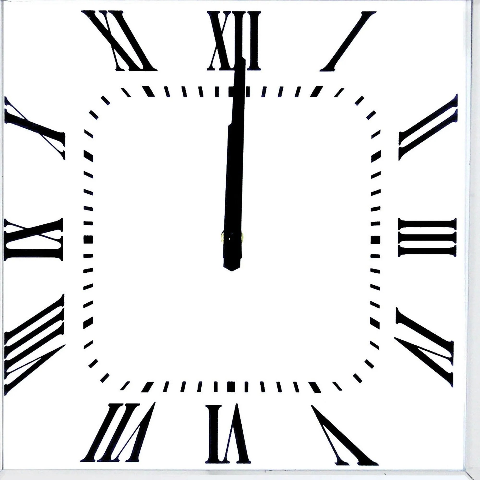 20 Inch Mirrored Wall Clock With Jeweled Accents, Silver By Benzara