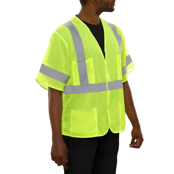533ETLM Hi-Vis Economy Vest: Reflective