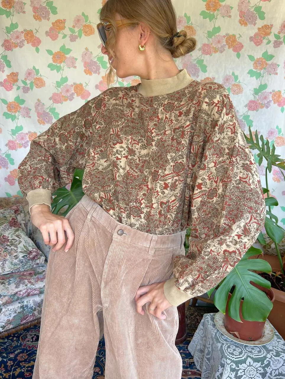 90's Caramel Corduroy Pants