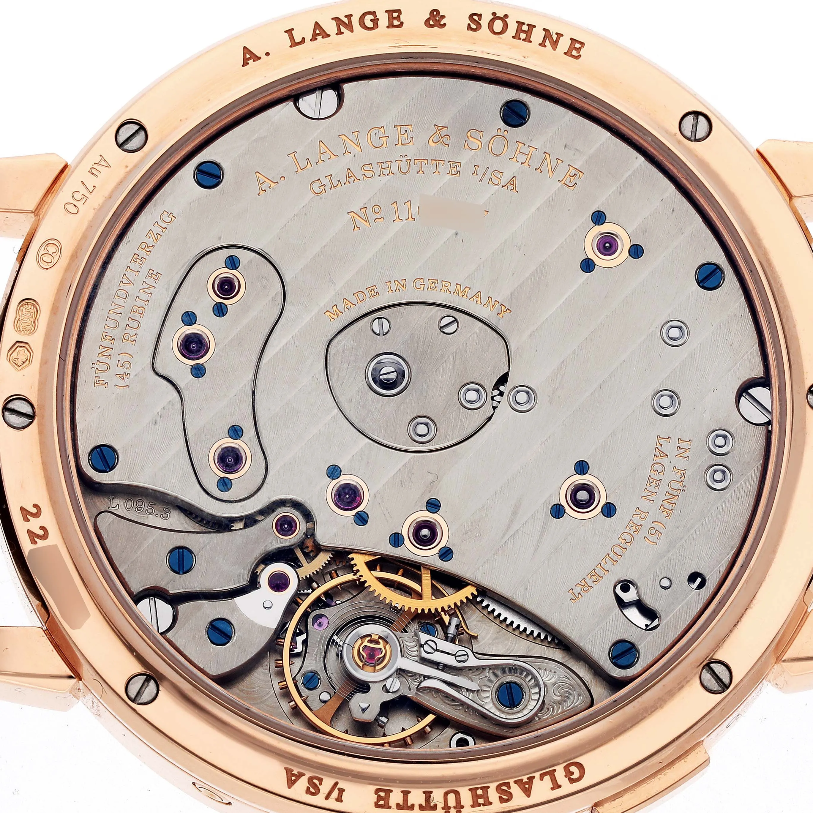 A. Lange &amp; Sohne Lange 1 139.032