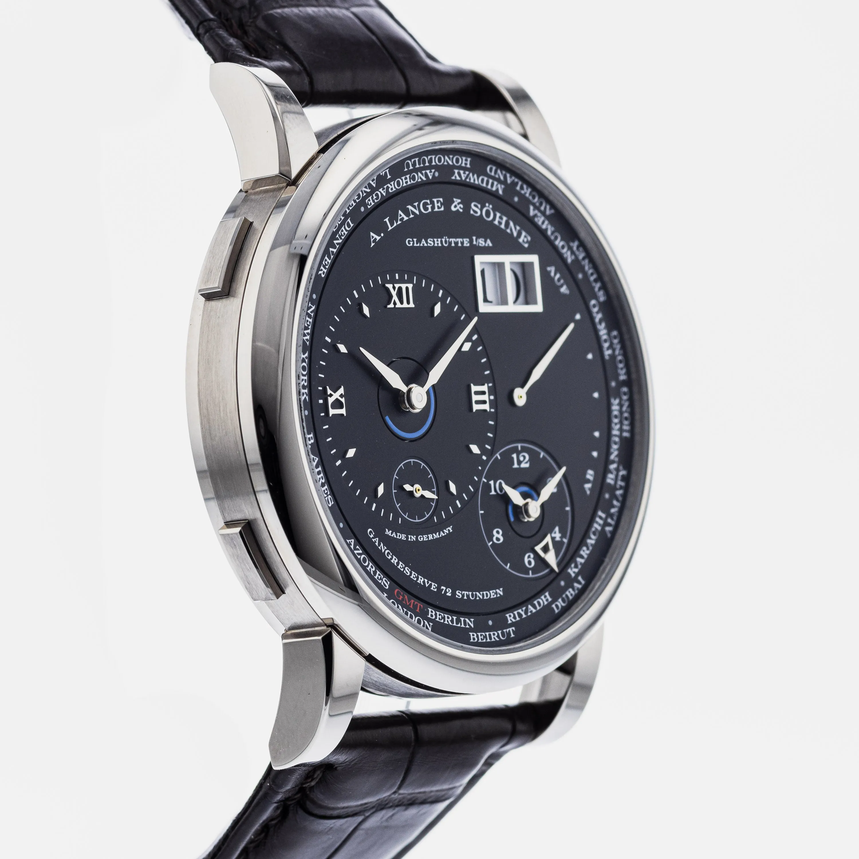 A. Lange &amp; Sohne Lange 1 Time Zone 136.029