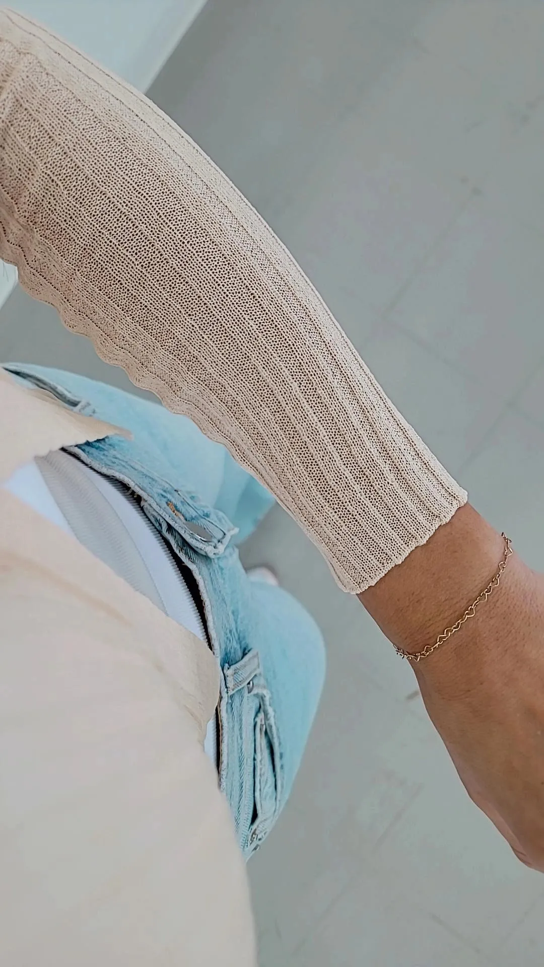 Abby V-Neck Knit Cardigan