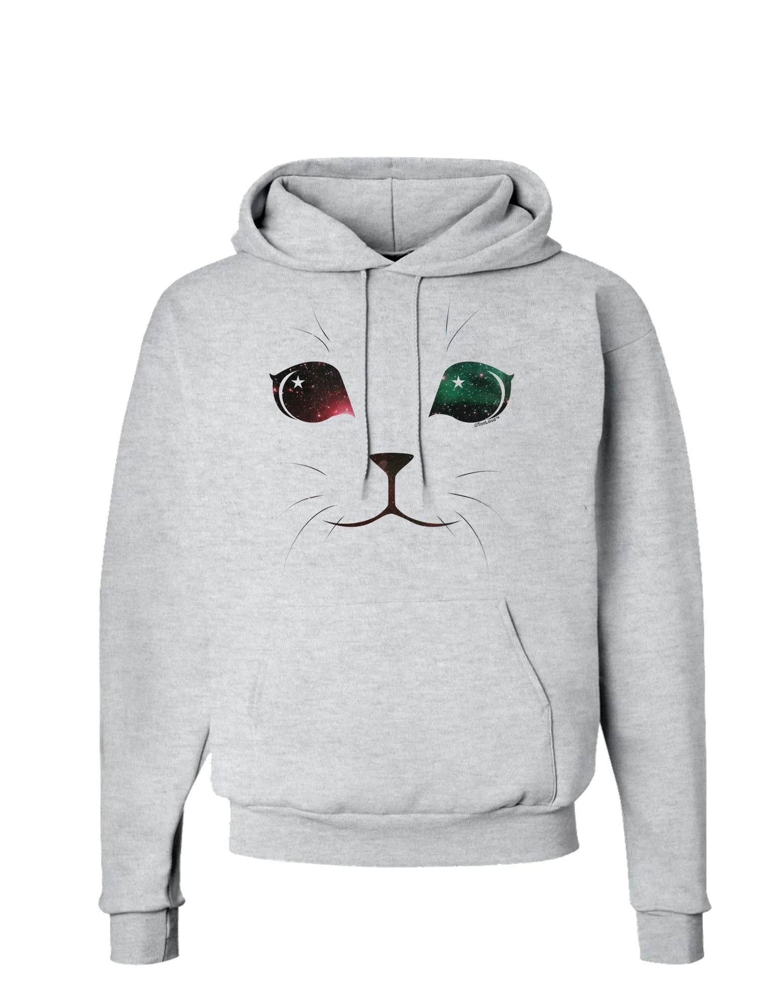 Adorable Space Cat Hoodie Sweatshirt by