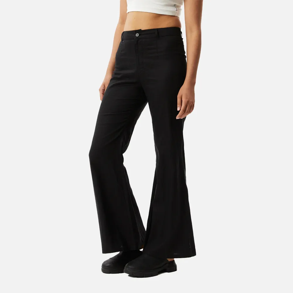 Afends Birkin Flared Pants - Black