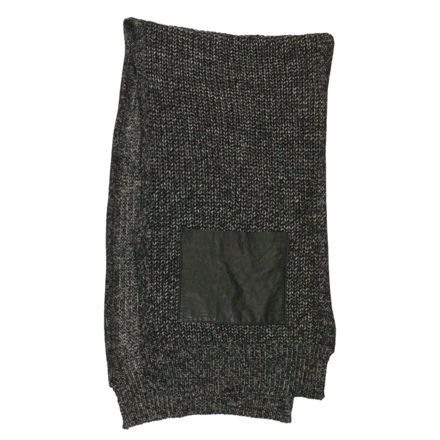 Alexander Wang Knit & Leather Scarf