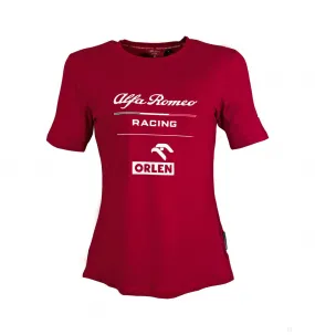 Alfa Romeo Womens T-shirt, Essential, Red, 2020