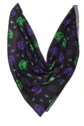 Alien Occult Cat Hair Scarf