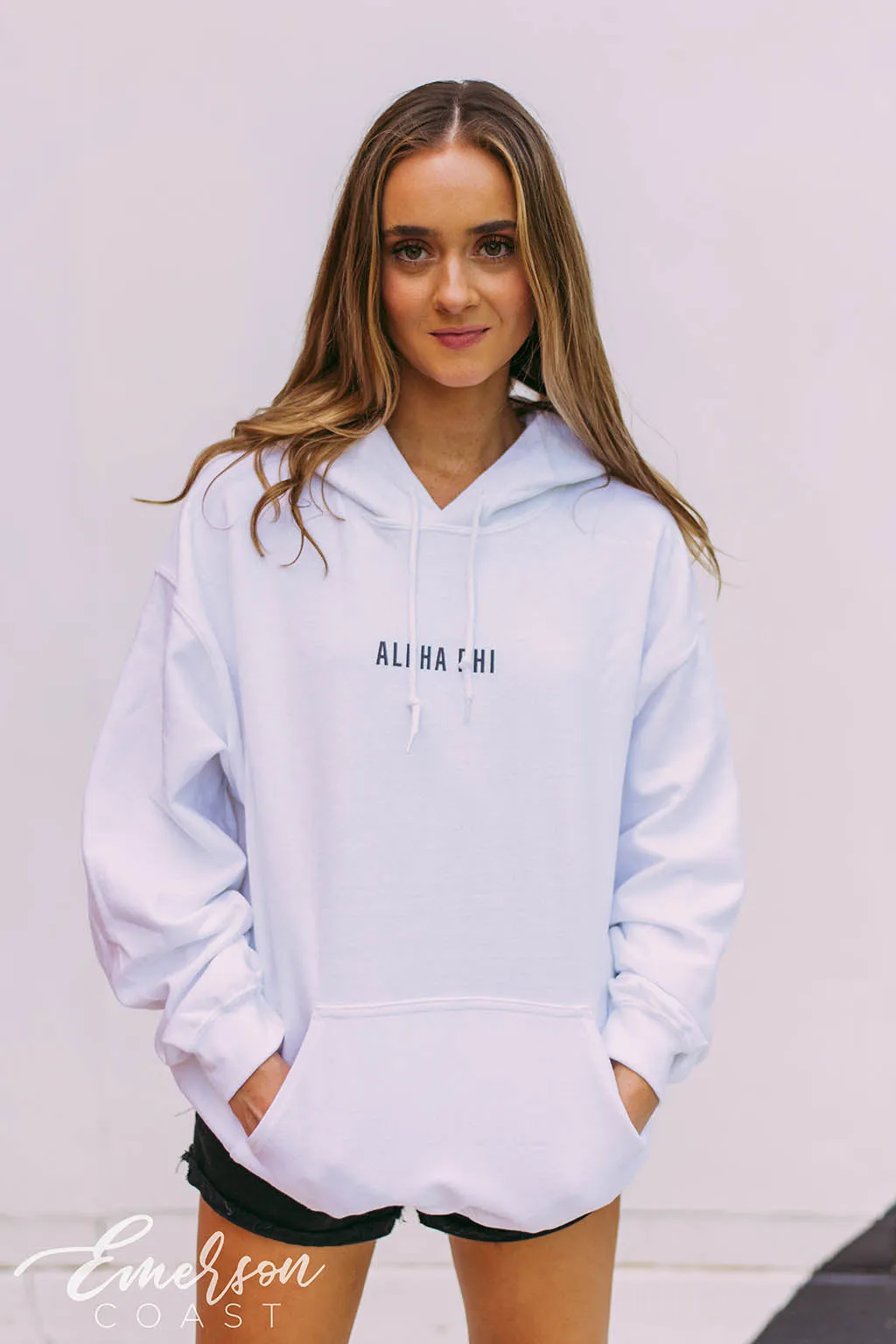 Alpha Phi Simple PR Hoodie