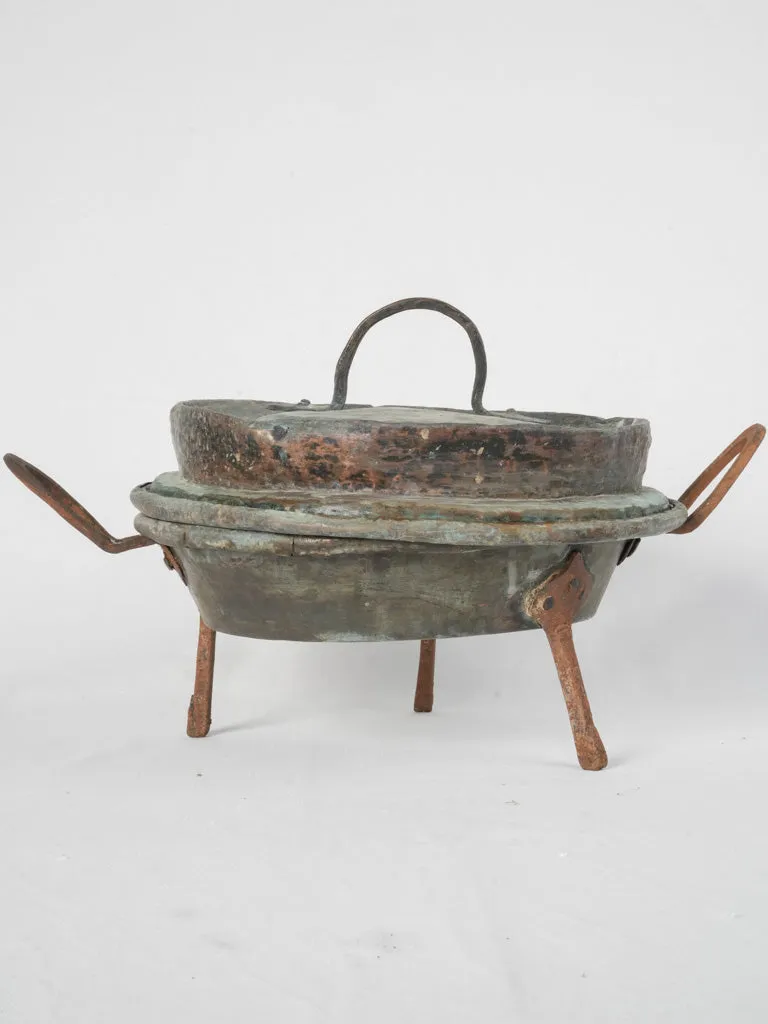 Antique Copper Cooking Pot Late 18th Century