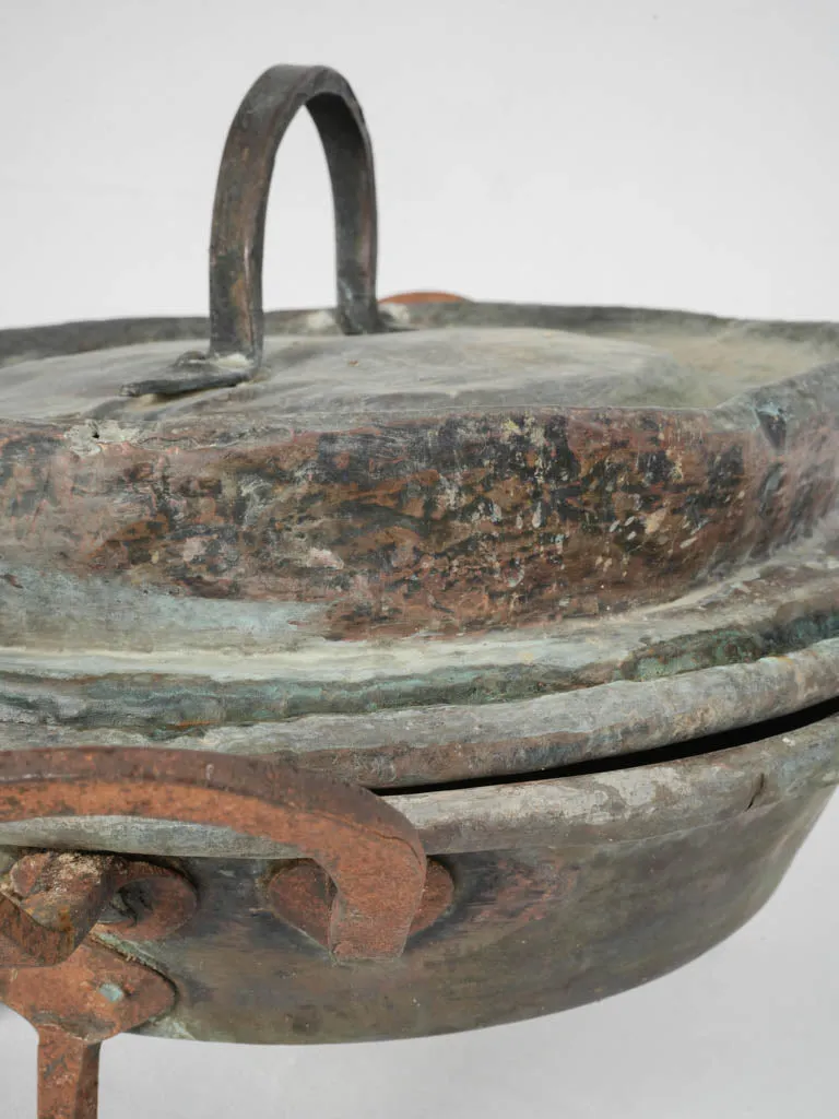 Antique Copper Cooking Pot Late 18th Century
