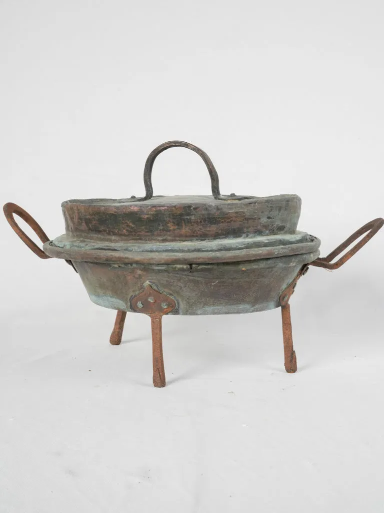 Antique Copper Cooking Pot Late 18th Century