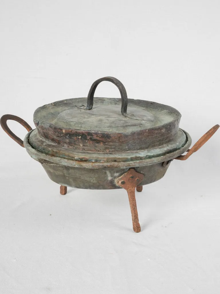 Antique Copper Cooking Pot Late 18th Century