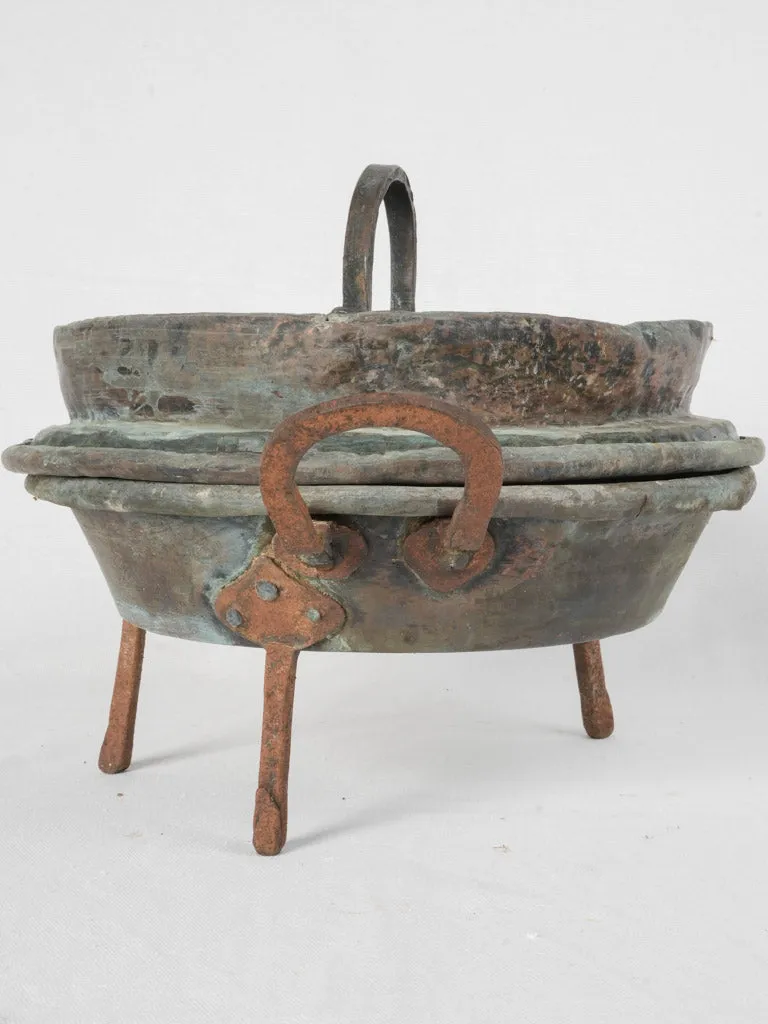 Antique Copper Cooking Pot Late 18th Century