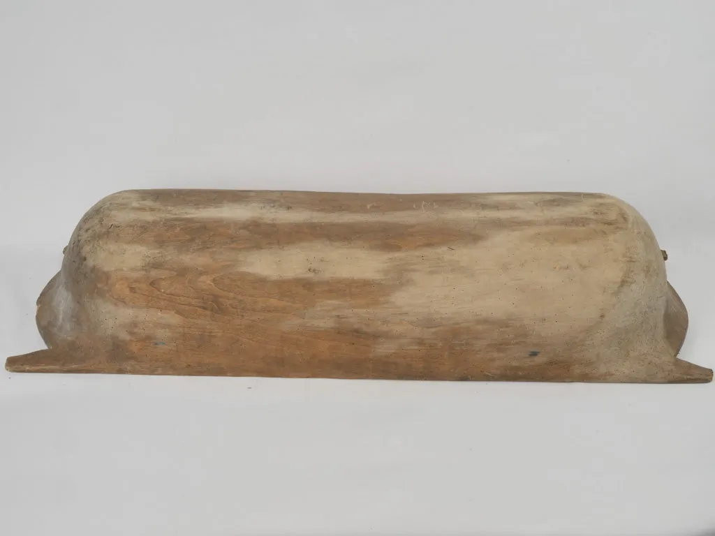 Antique European Wooden Dough Bowl / Trough with Rustic Patina 48½"