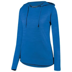 Augusta Sportswear Women's Royal Shadow Tonal Heather Hoodie