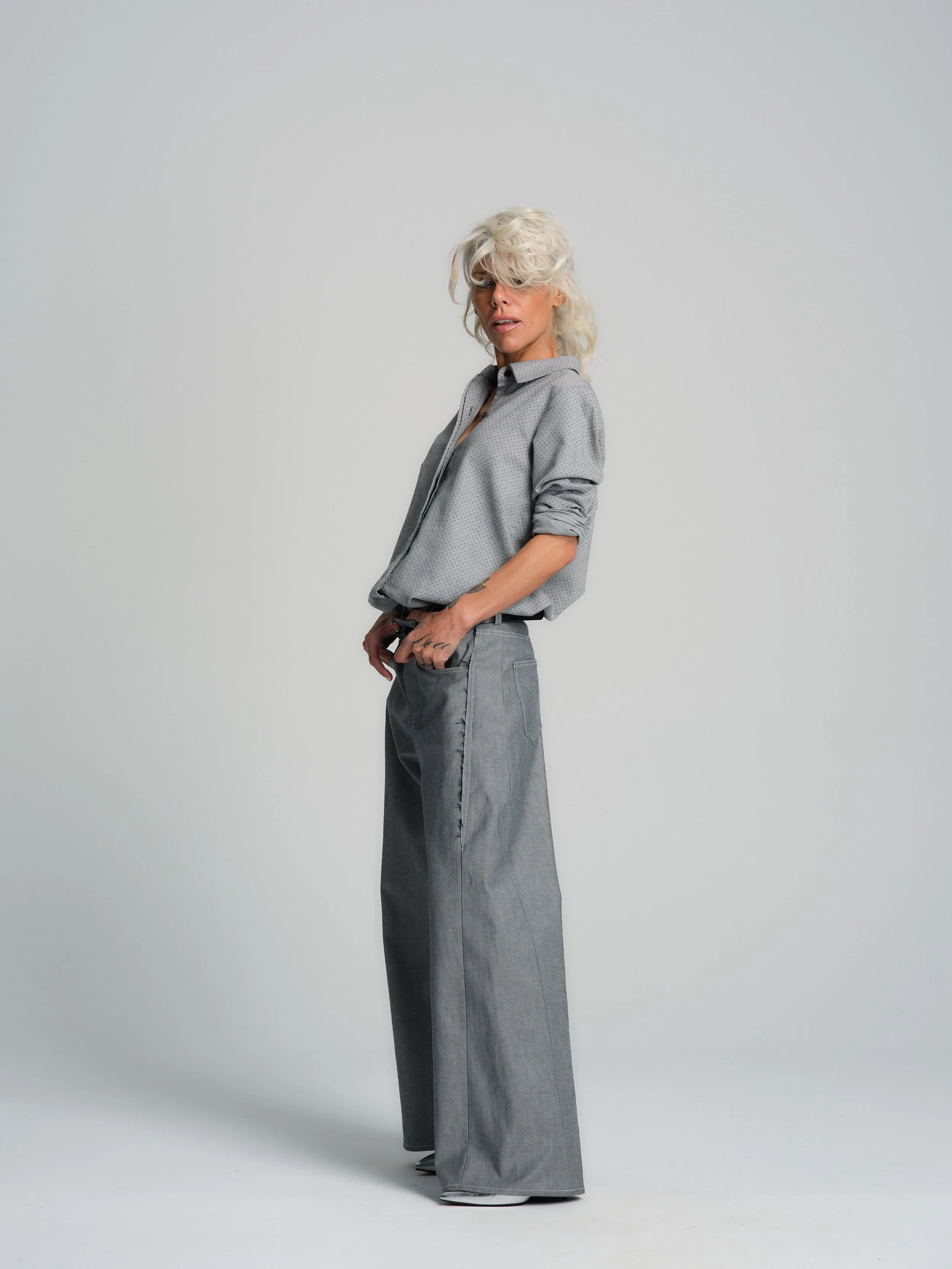 Baggy Grey Jeans