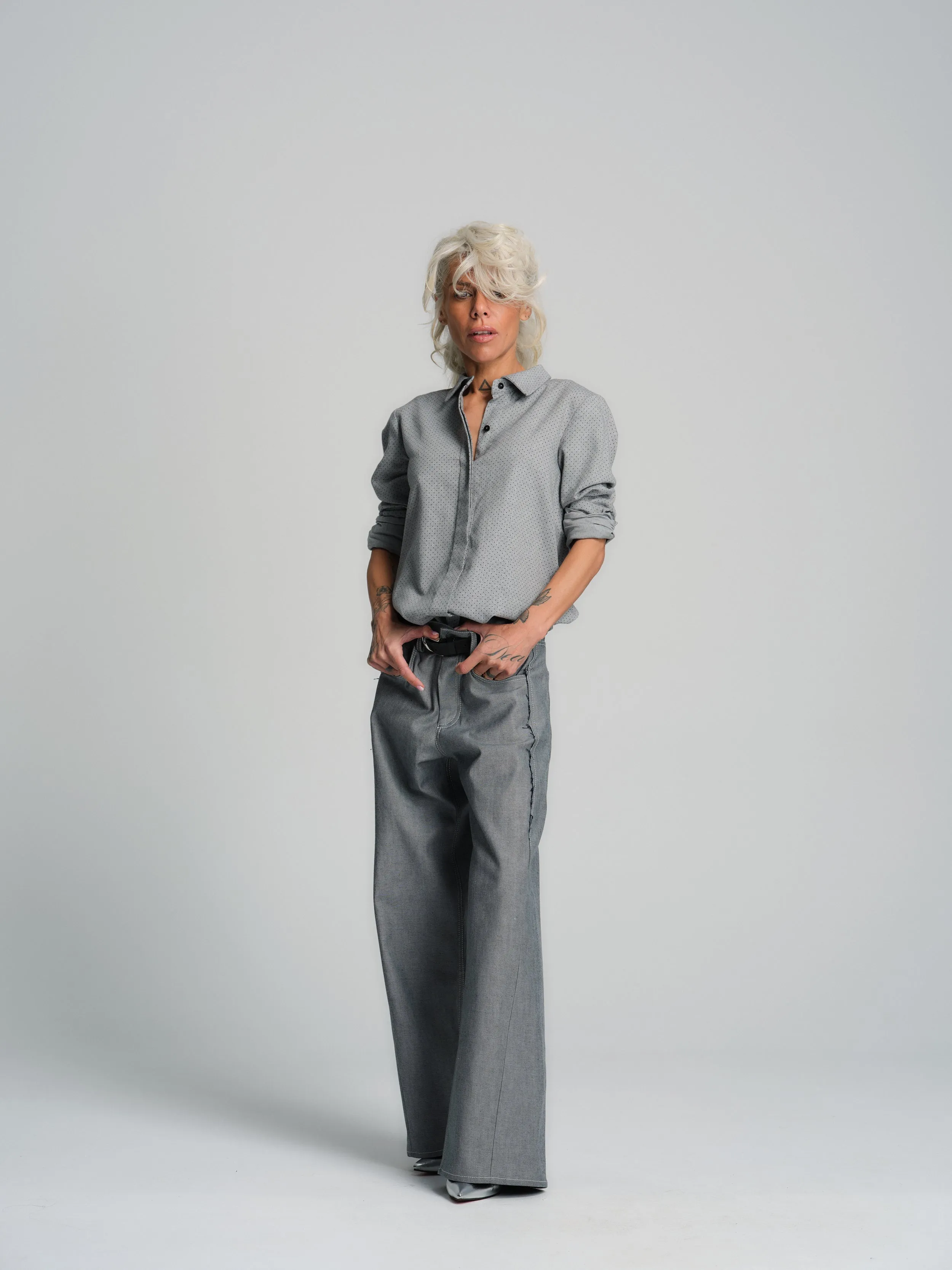 Baggy Grey Jeans