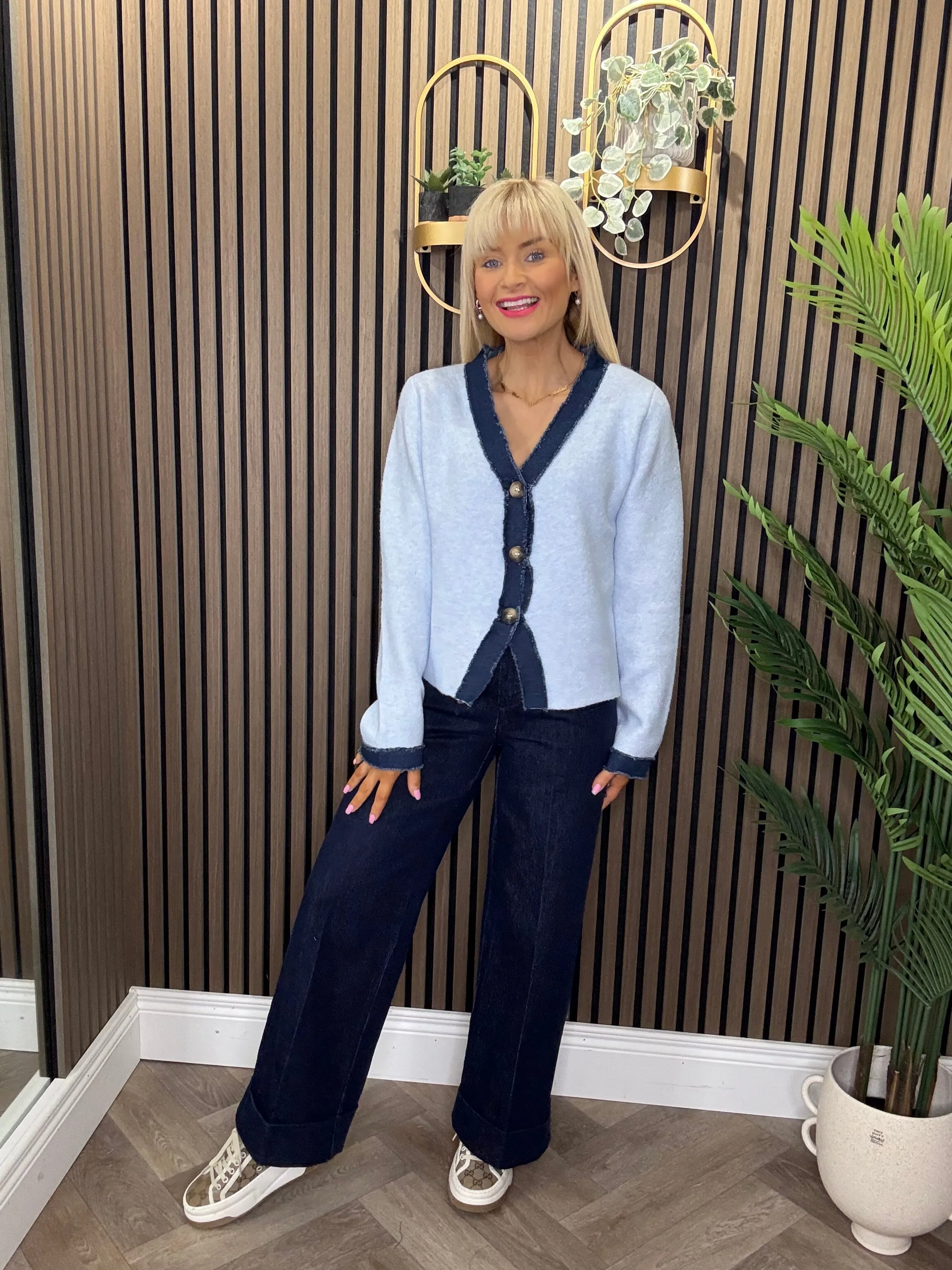 Bailey Cardigan Blue