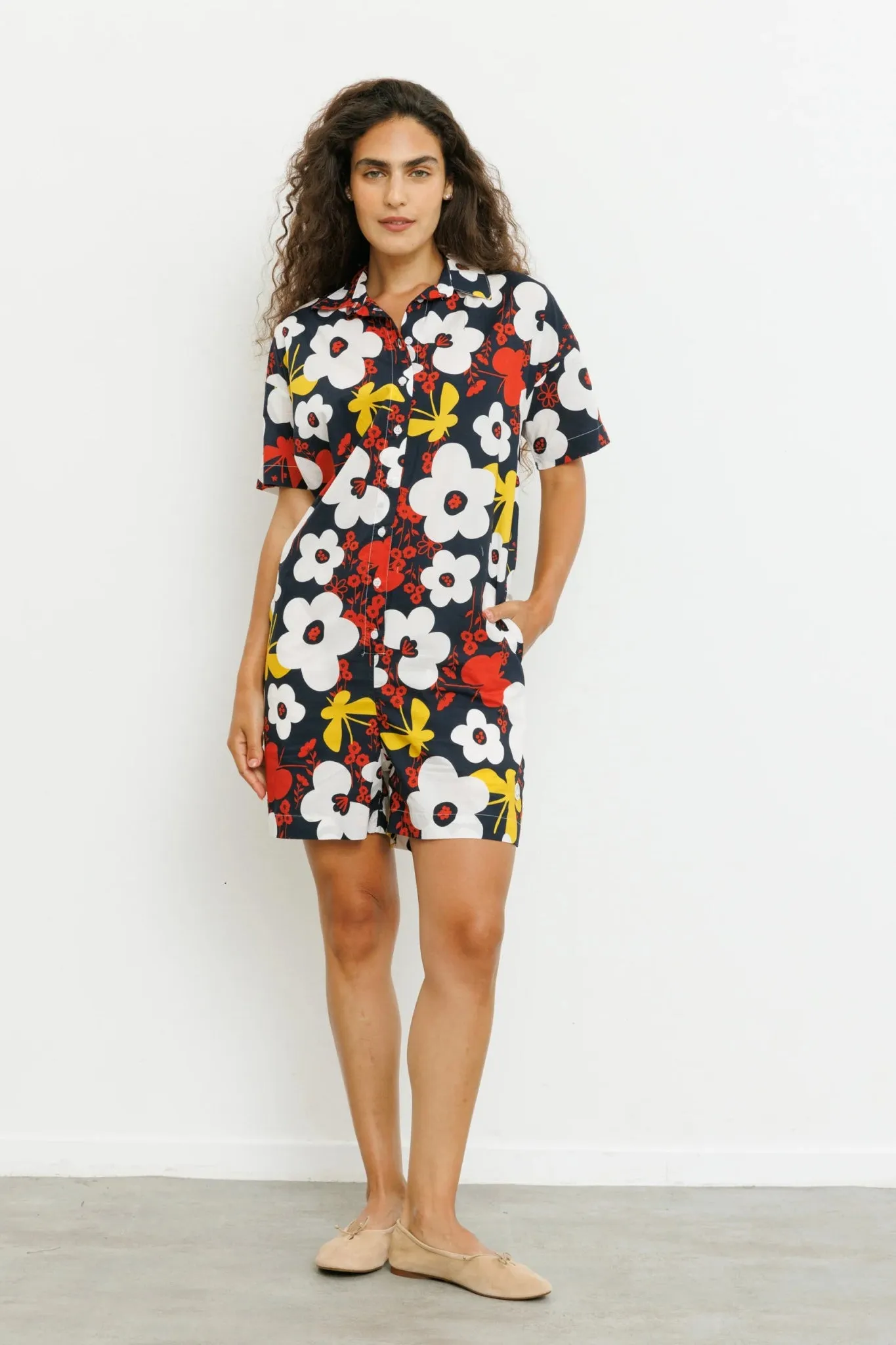 BAT SHEVA Overall Flowers