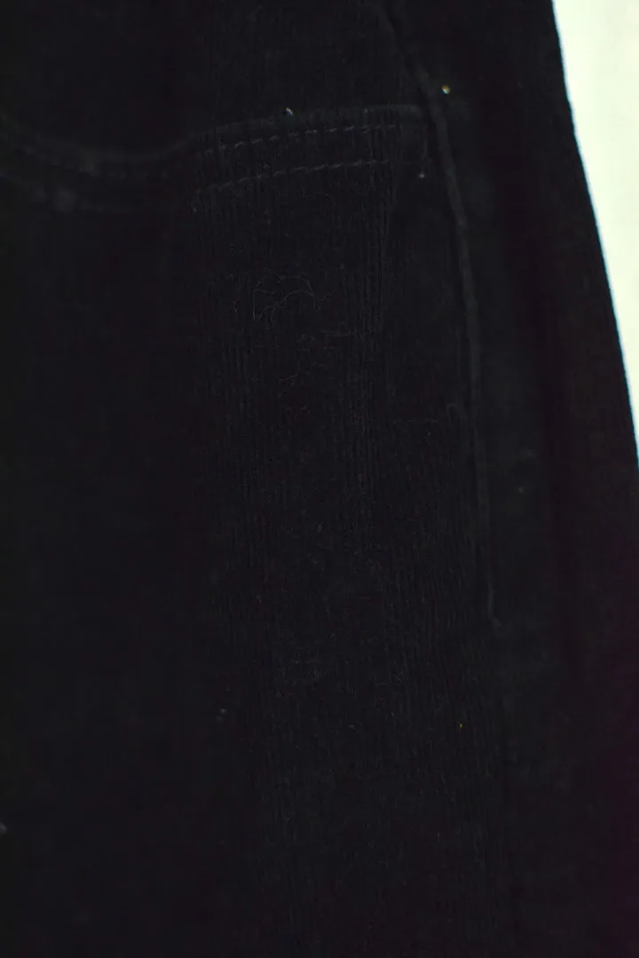 Black Levis Brand Corduroy Pants