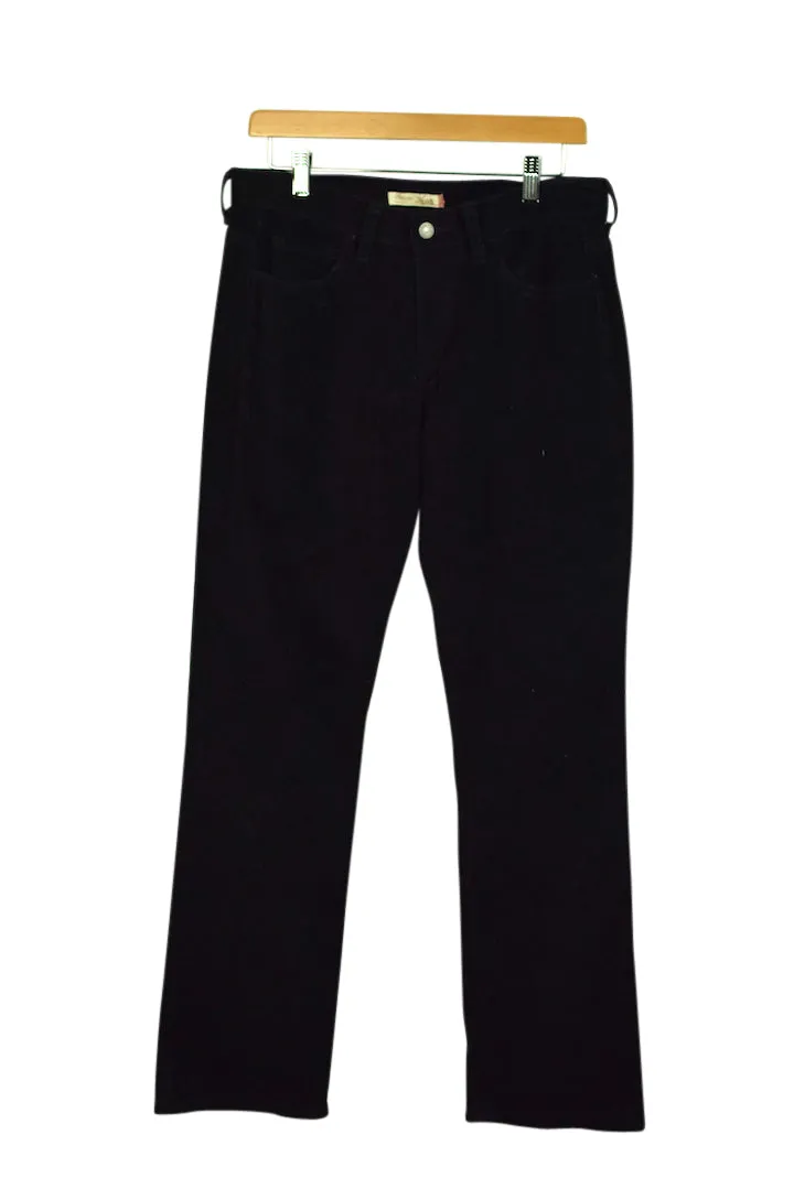 Black Levis Brand Corduroy Pants