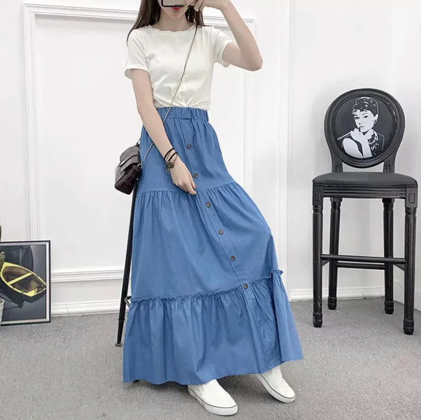 Blue Skirt