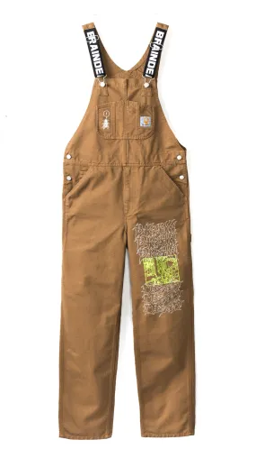 Brain Dead x Carhartt Bib Overall - Brown