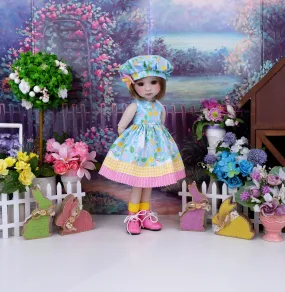 Bunny Hop Farms - dress with boots for Ruby Red Fashion Friends doll