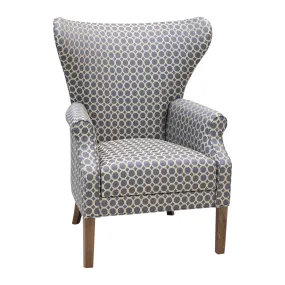 Butterfly Upholstered Wingback Chair