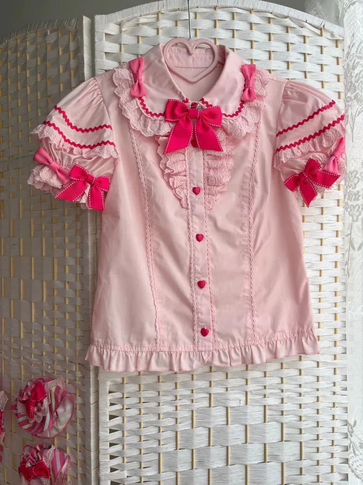 (Buyforme)Letters from Unknown Star~Candy Park Salopette Sweet Lolita Jumper Dress Set