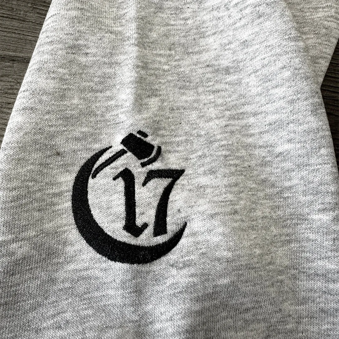 Chapter 17 - Embroidered Hoodie - Gray