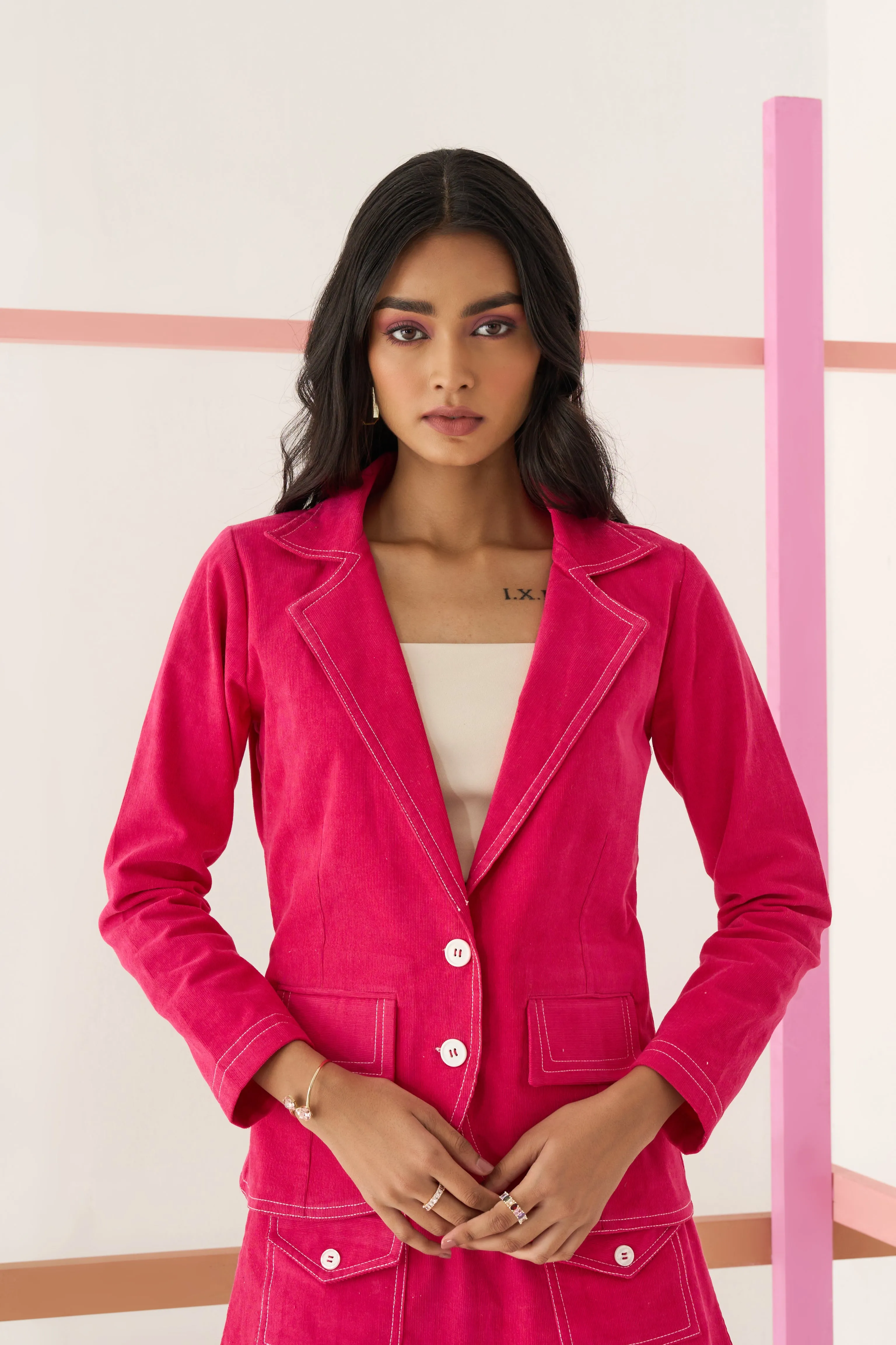 Cherry Blossom Blazer Coord