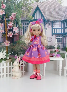 Cheshire Cat - dress with boots for Ruby Red Fashion Friends doll