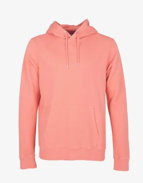 Classic Organic Hood - Bright Coral