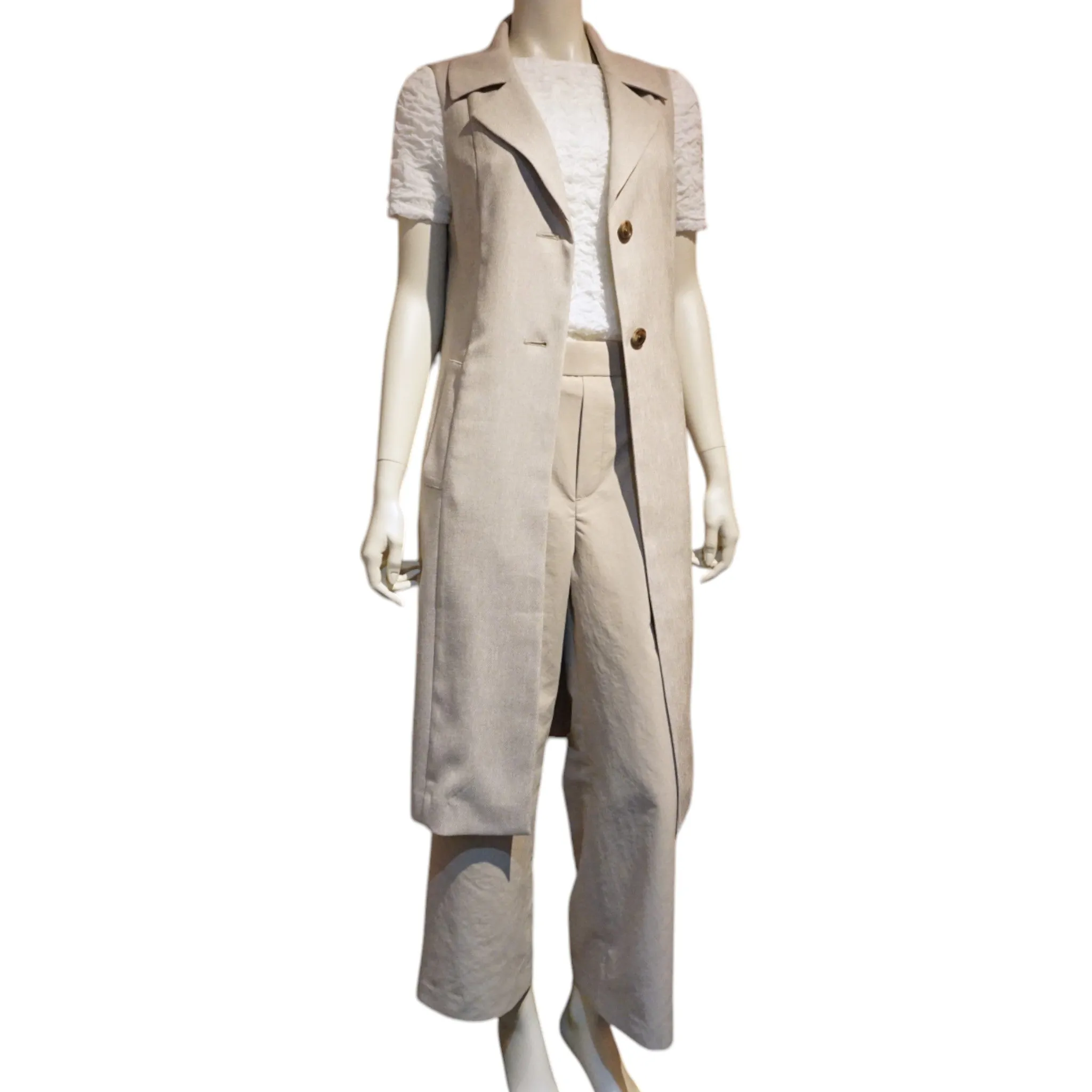 Collared Gilet