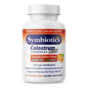 Colostrum Plus Chewables - Orange Créme (120 Count)