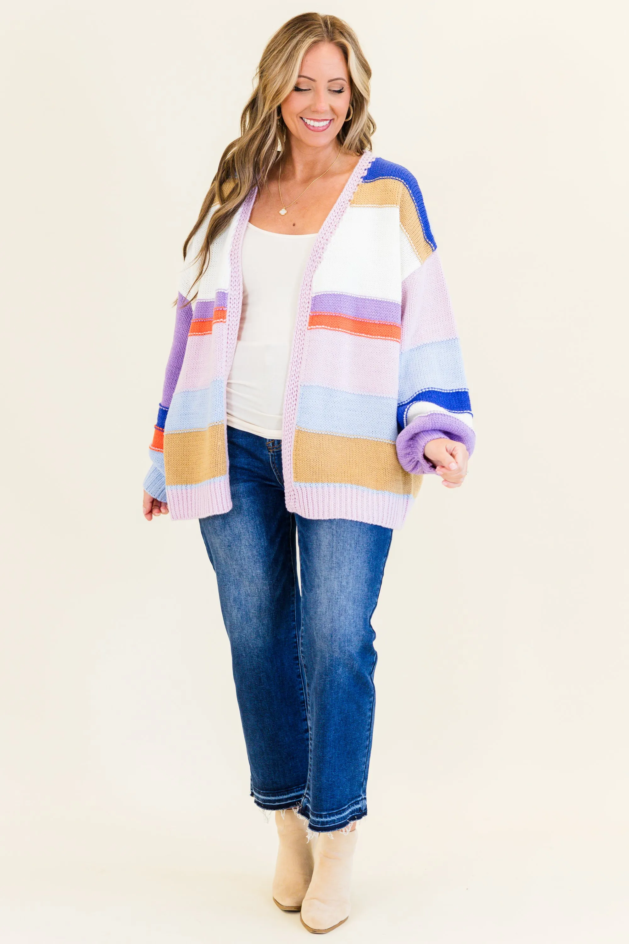 Comfort In The Chaos Life Cardigan, Multi