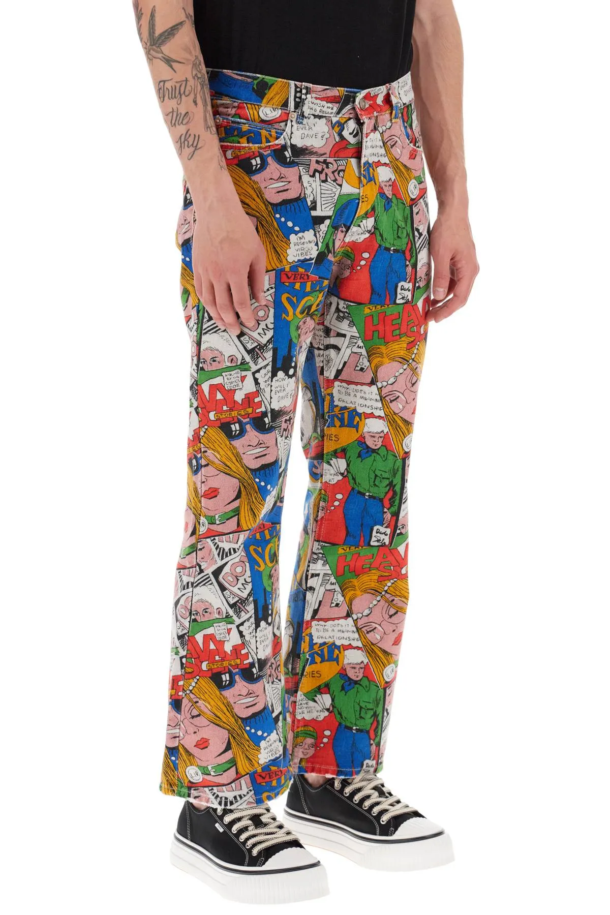 comic jeans