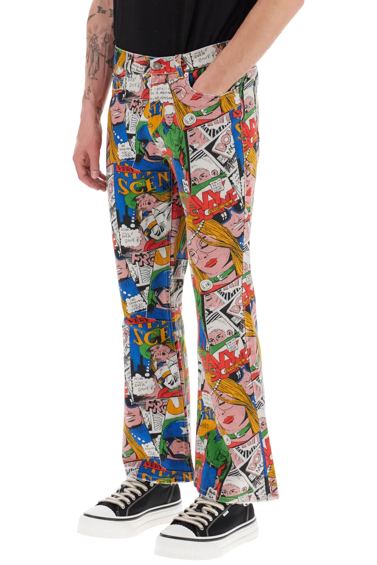 comic jeans