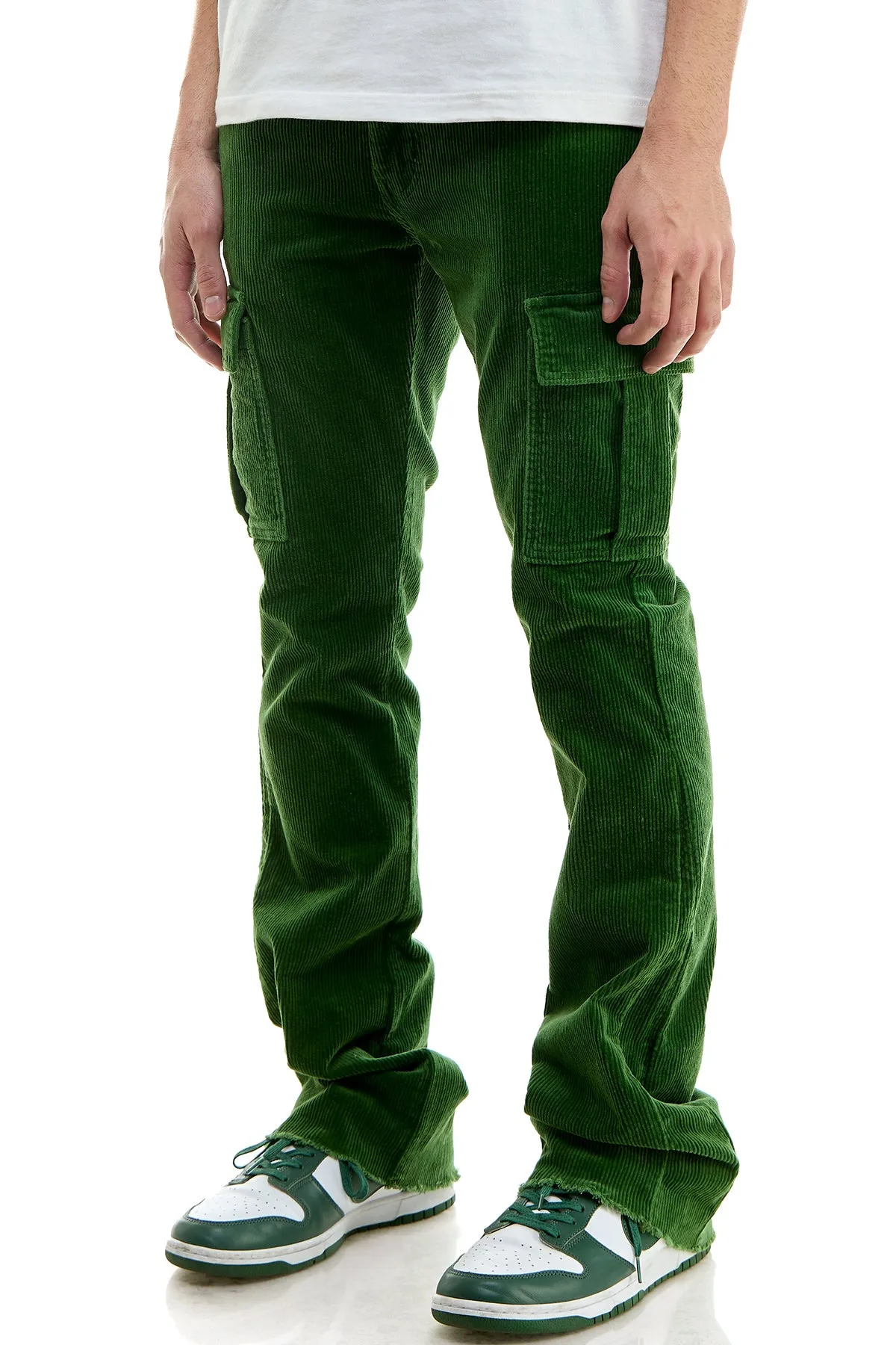 CORDUROY FLARE PANTS