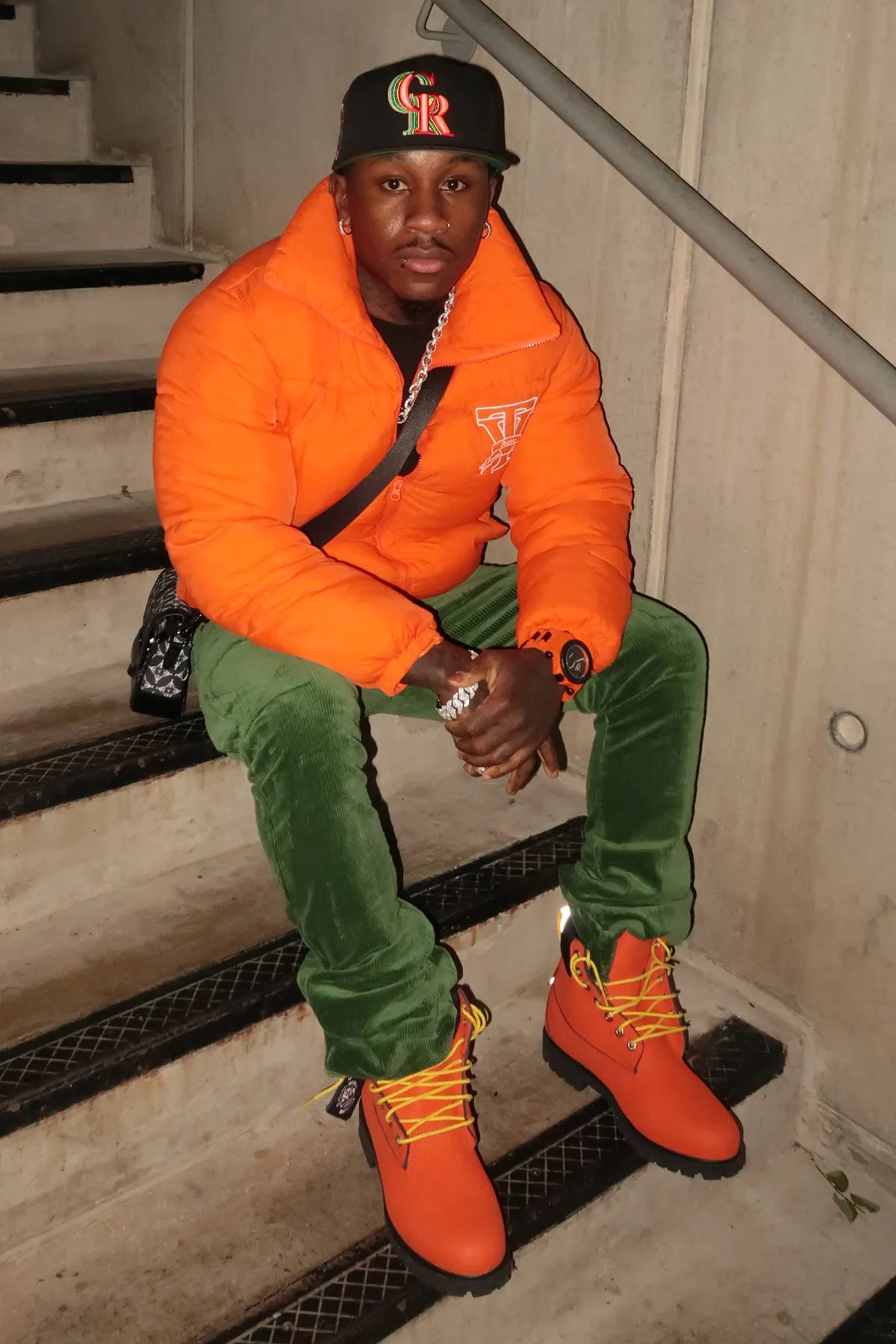 CORDUROY FLARE PANTS