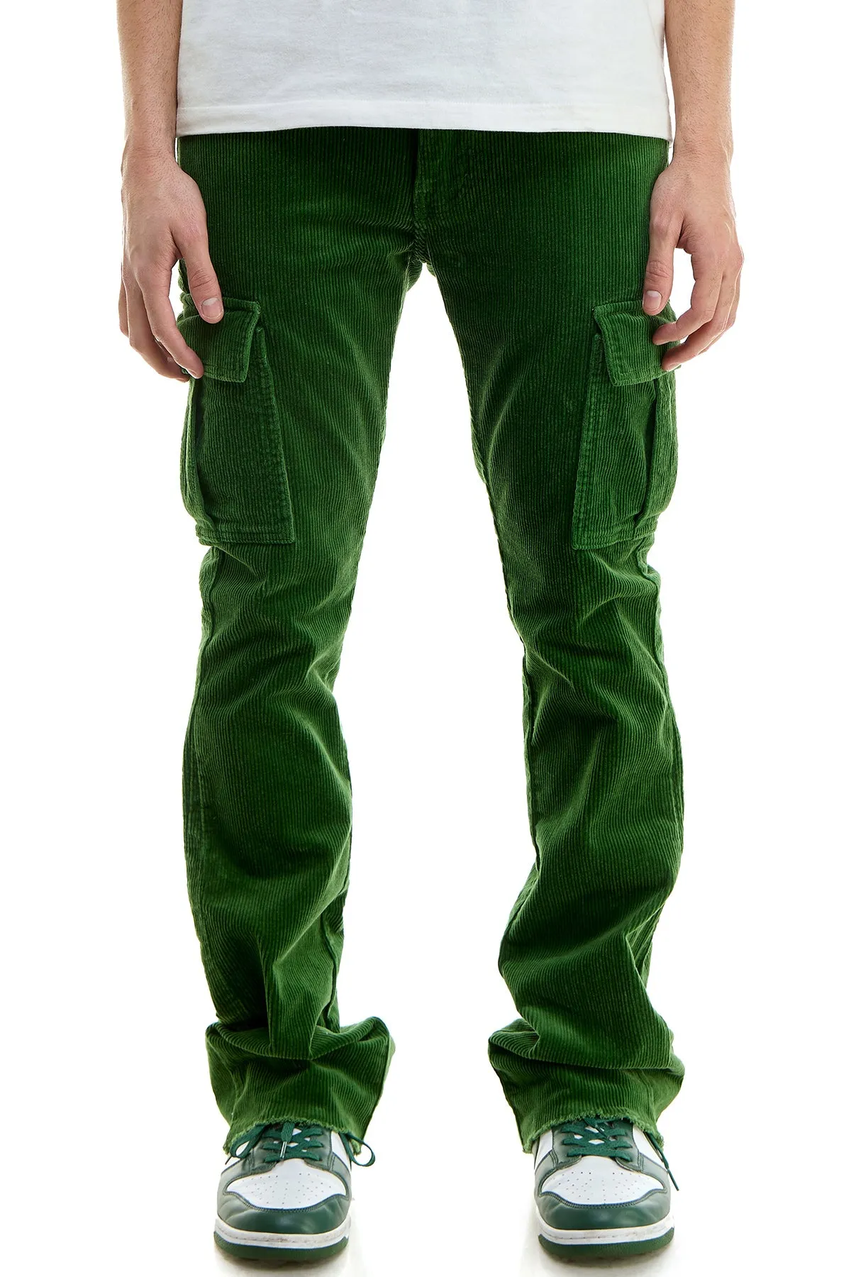CORDUROY FLARE PANTS