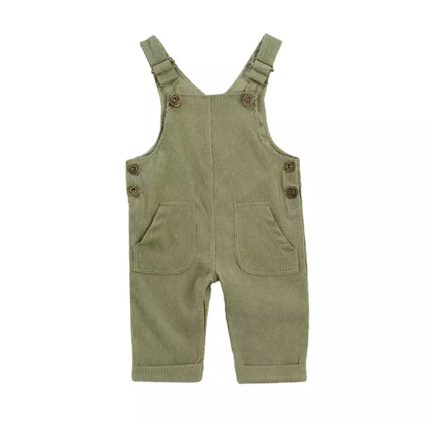 Corie corduroy overalls