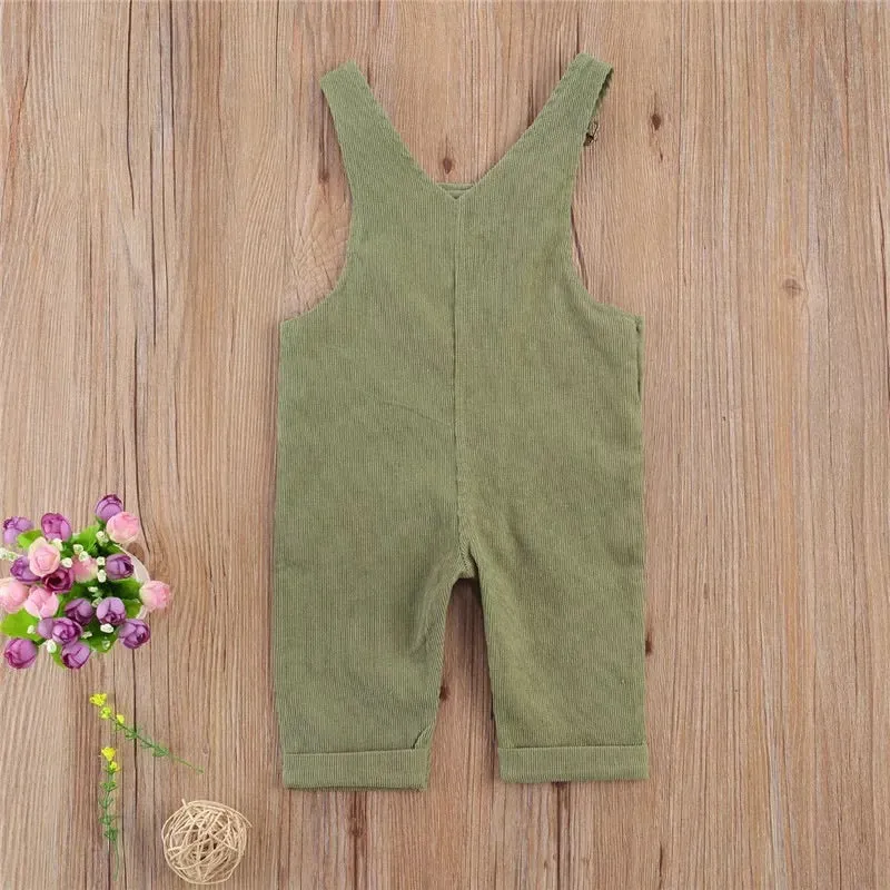 Corie corduroy overalls