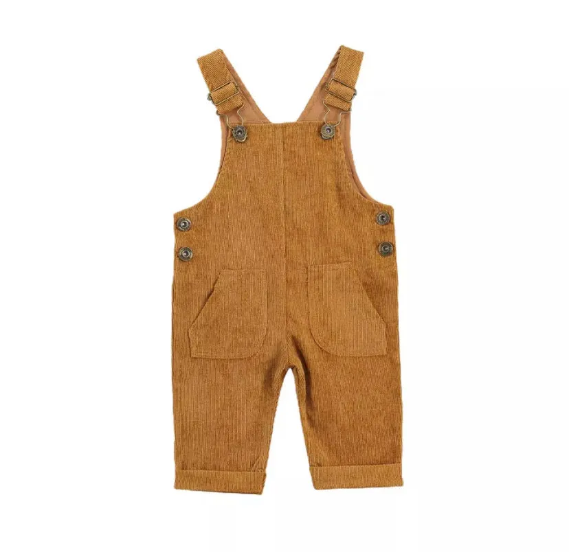 Corie corduroy overalls