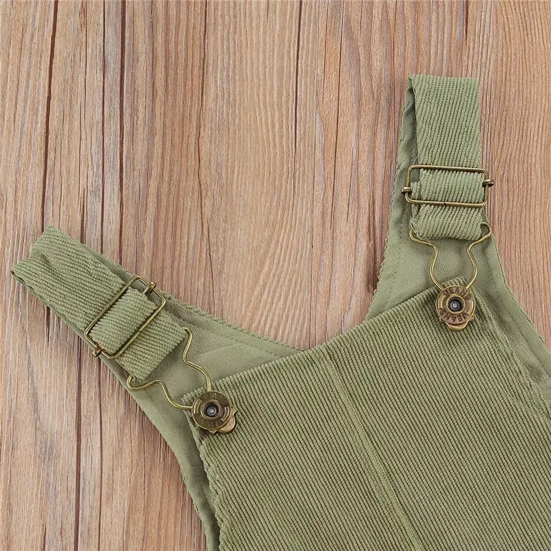 Corie corduroy overalls