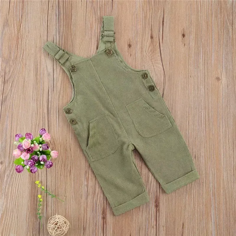 Corie corduroy overalls