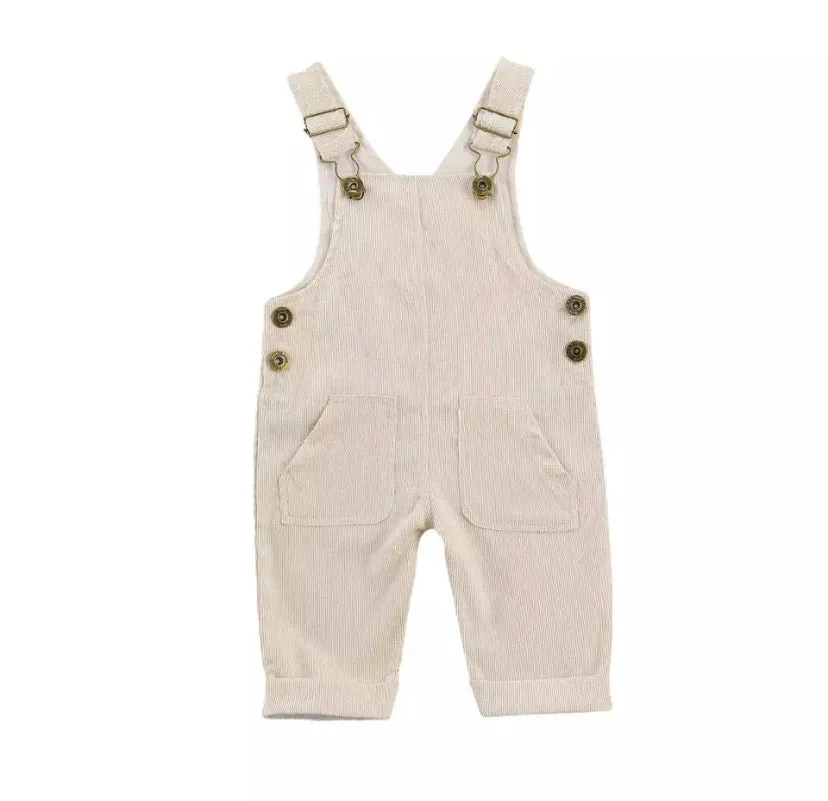 Corie corduroy overalls
